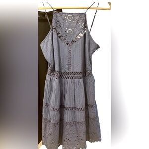 Abercrombie and Fitch sundress with eyelet details size M sexy festival dress